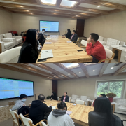 红山木屋召开营业部季度总结会议